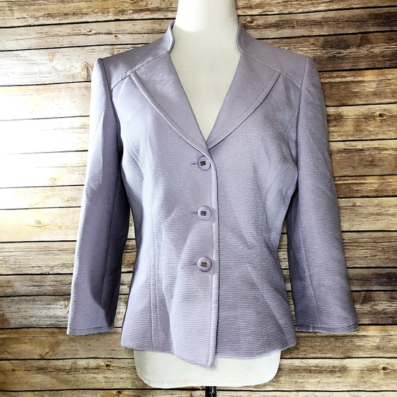 Tahari Jackets & Blazers - Tahari Arthur S. Levine Lavender Purple Blazer